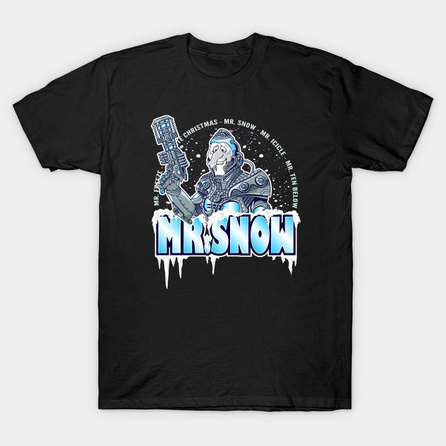 Mr. Freeze Snow Miser Mashup T-Shirt by stayfrostybro